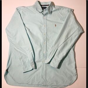 POLO Ralph Lauren Light Blue Button Down Shirt XL
